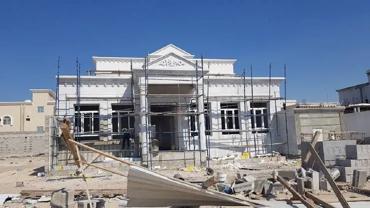 Villa structure and facade works